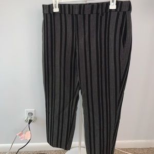 Striped Professional Pants